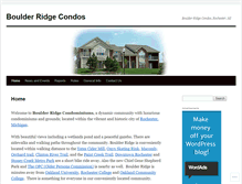 Tablet Screenshot of boulderridgecondos.com